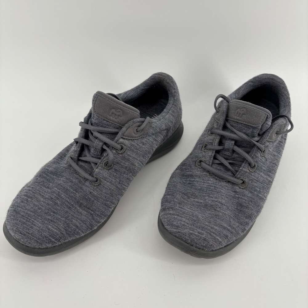 Merinos Mens Sneakers Size 11 Grey Merino Wool Lightweight Comfort Minimalist